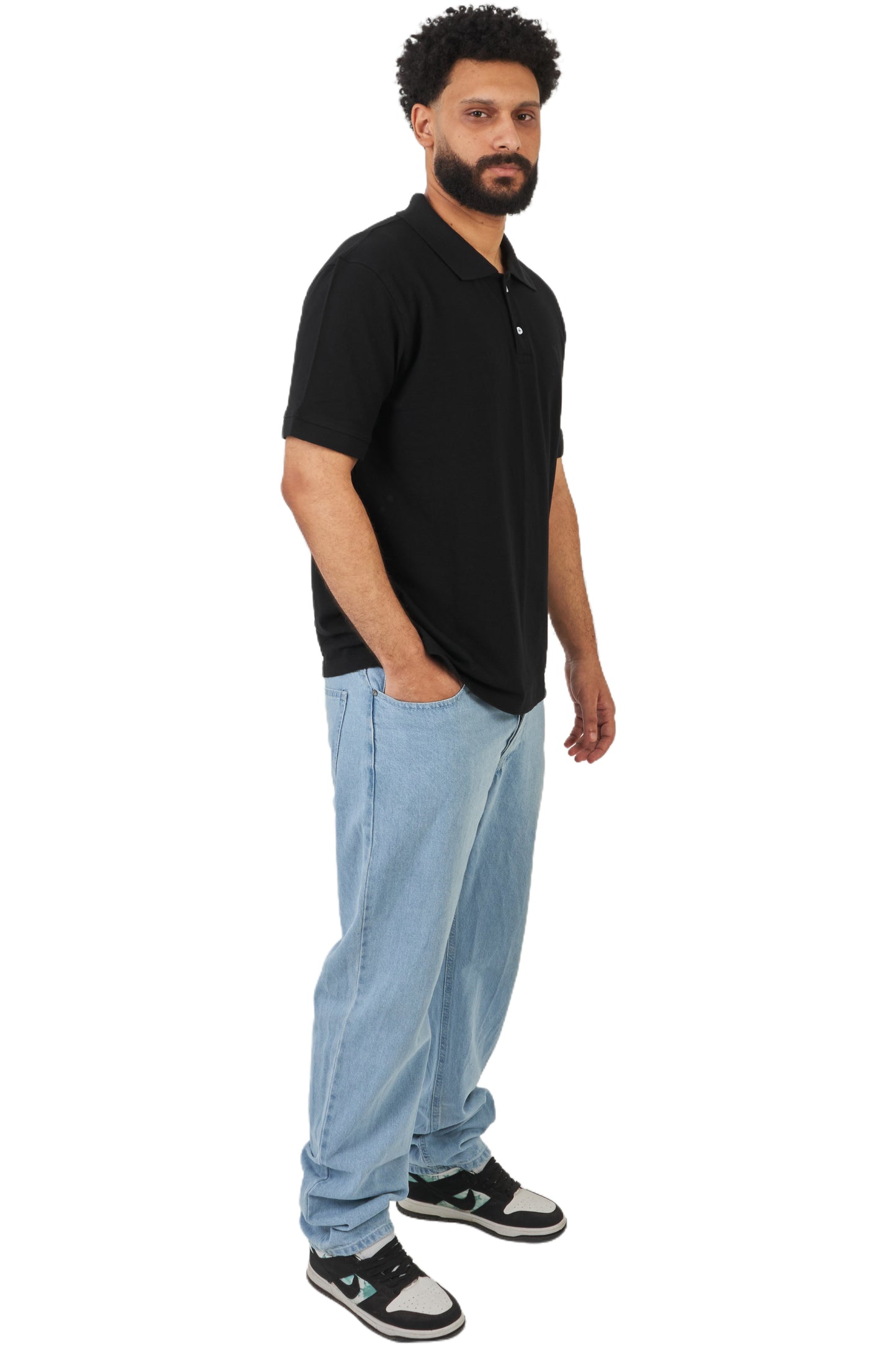 black design Polo shirt