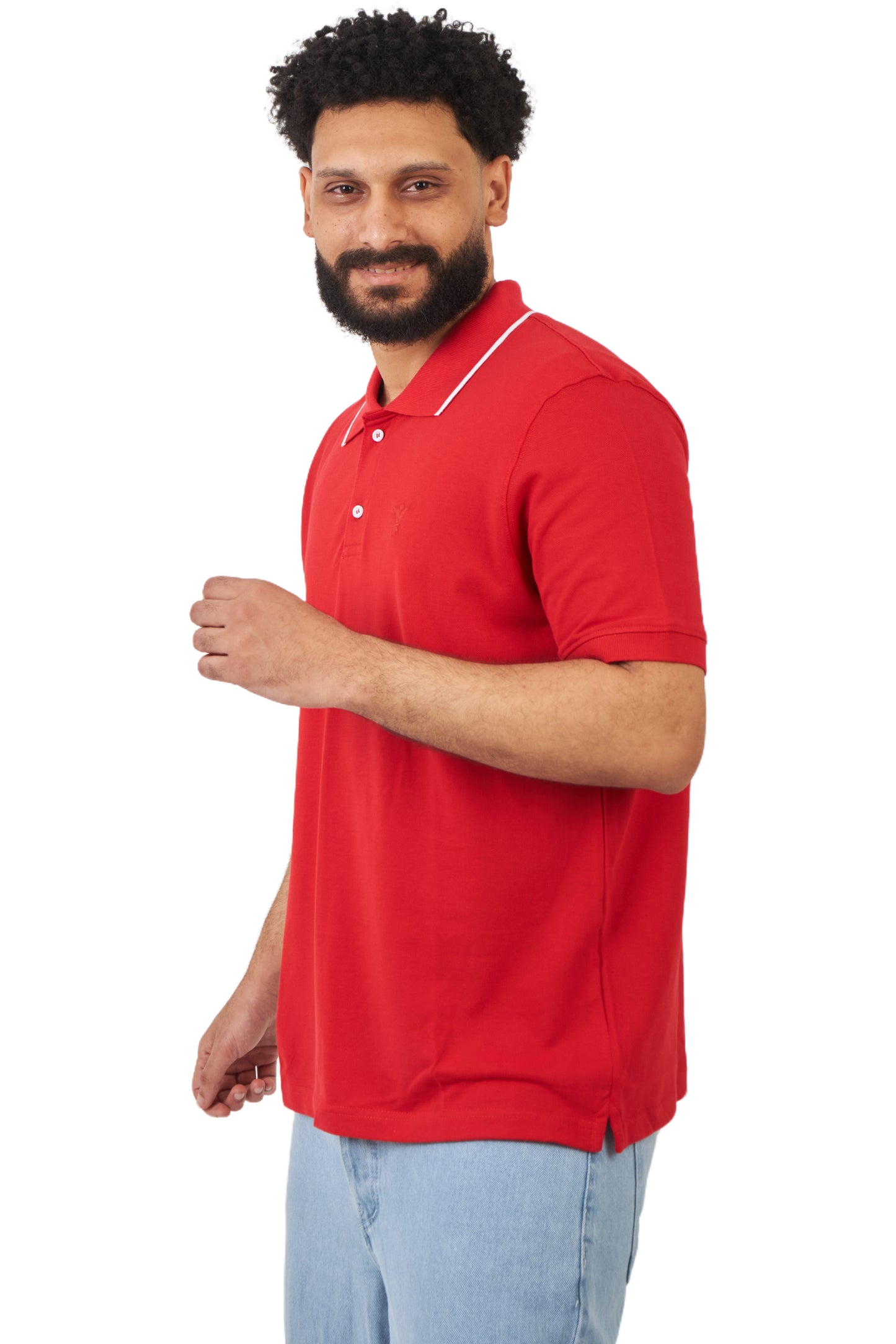 red design polo shirt