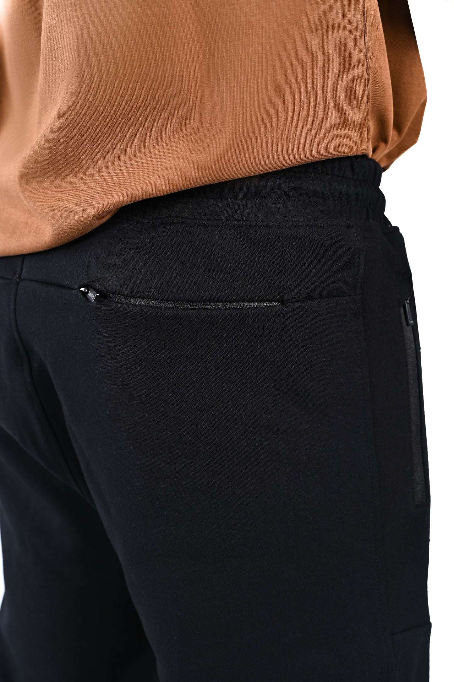 sweat pant with zippers