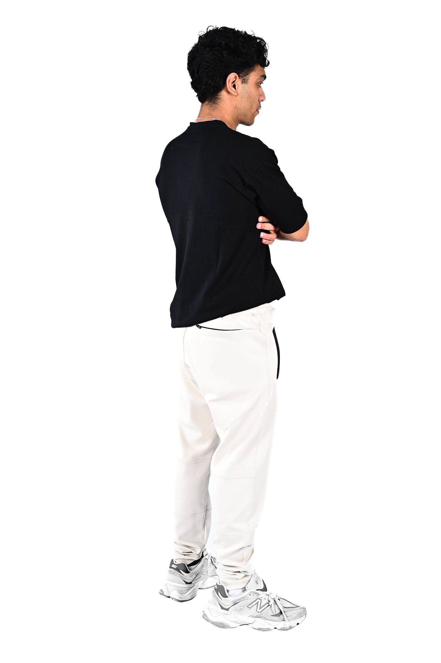 sweat pant with zippers