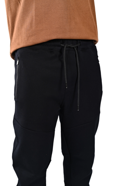 sweat pant with zippers