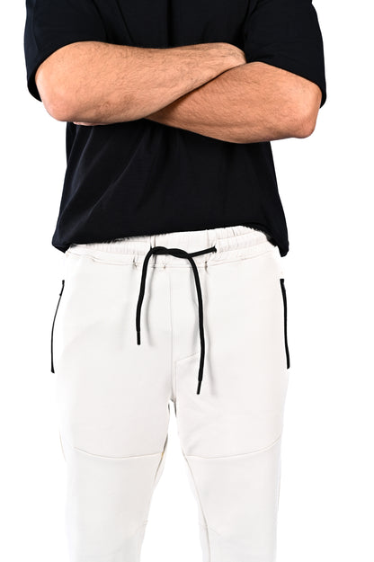 sweat pant with zippers