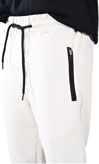 sweat pant with zippers